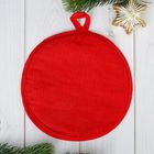 Набор прихваток "Сказочного Нового года!"- 2шт, 100% хлопок, 160 г/м2, ваф.полотно - Фото 5