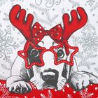 Набор полотенец "Стильные собаки" 61*37 см - 2шт, 100% хлопок, 160 г/м2, ваф.полотно - Фото 6