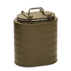 Термос армейский, 12 л, металл, с колбой из нержавеющей стали, зелёный - Фото 1