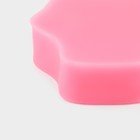 Молд Доляна «Мишка», силикон, 8×6,5 см, цвет розовый - фото 4577035