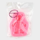 Молд Доляна «Мишка», силикон, 8×6,5 см, цвет розовый - Фото 6