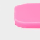 Силиконовый молд «Новогодняя суета», 8×1,1 см, цвет розовый - Фото 6