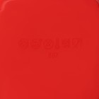 Форма силиконовая для выпечки Доляна «Рифлёный круг», 11×2,5 см, цвет красный - Фото 5