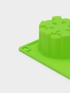 Форма для выпечки новогодняя Доляна «Снежинка», силикон, 30×17.5 см, 11 ячеек, салатовая - Фото 5