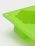 Форма для выпечки новогодняя Доляна «Снежинка», силикон, 30×17.5 см, 11 ячеек, салатовая - Фото 6