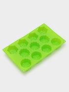 Форма для выпечки новогодняя Доляна «Снежинка», силикон, 30×17.5 см, 11 ячеек, салатовая - Фото 4