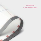 Коврик для выпечки и раскатки теста с разметкой Доляна, армированный, силикон, 60×40.5 см - Фото 2