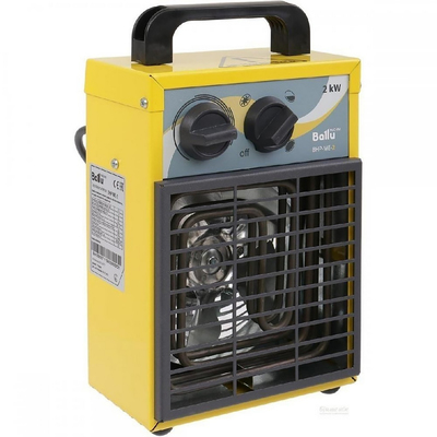 Тепловая пушка BALLU BHP-ME-2, электрическая, 2 кВт, 140 м3/час, до 25 м², 220 В