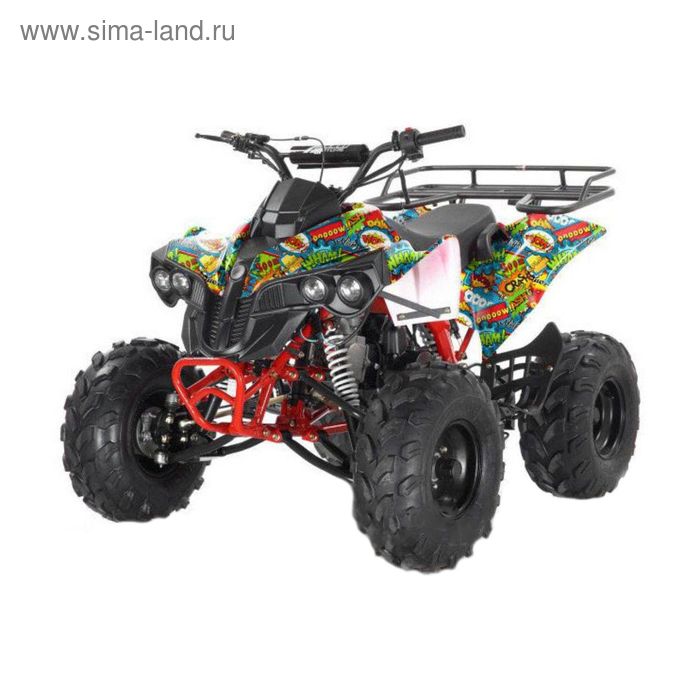 Квадроцикл бензиновый MOTAX ATV Raptor Super LUX 125 сс, бомбер - Фото 1