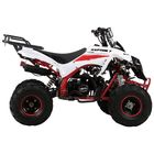 Квадроцикл бензиновый MOTAX ATV Raptor-7 125 сс, бело-красный - Фото 2