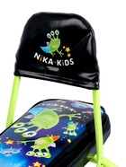 Снегокат «Тимка спорт 4-1» Пришельцы, лимонный, чёрный, со спинкой, ТС4-1/П2 Nika Kids - Фото 15