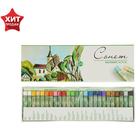 Пастель масляная, «Сонет», 24 цвета, 9/59 мм, круглая - Фото 2