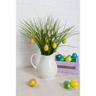 сувенир яйцо Плетенка Горошек 4 х 4 х 6 см (набор 6 шт) - Фото 3