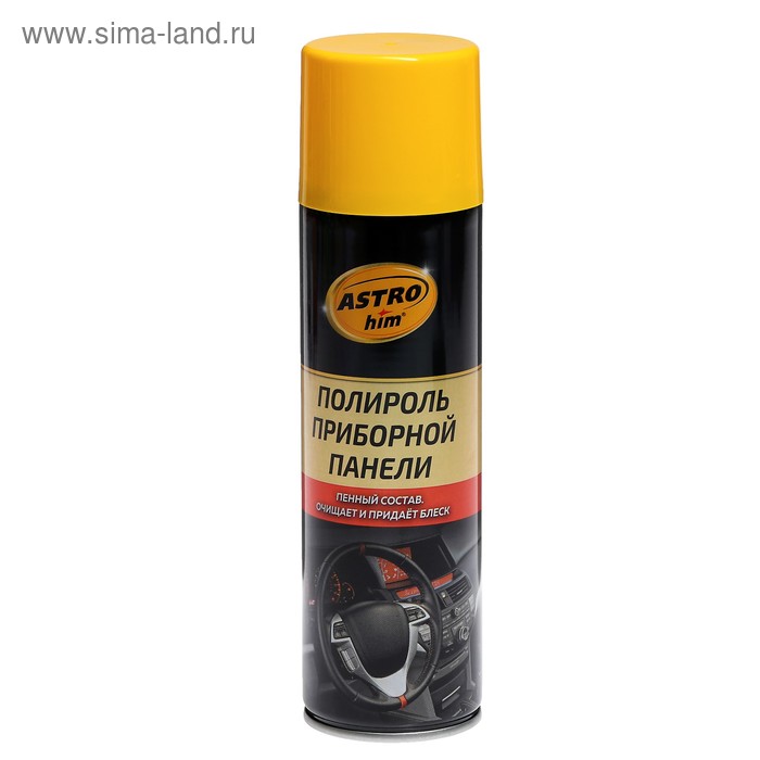 Полироль пластика Astrohim Кокос 335 мл аэрозоль АС - 2334 269₽