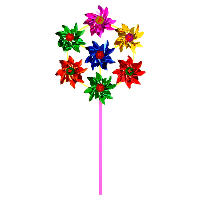 Ветерок фольга «Цветок», семь элементов - фото 1884686069