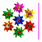 Ветерок фольга «Цветок», семь элементов - фото 3785149