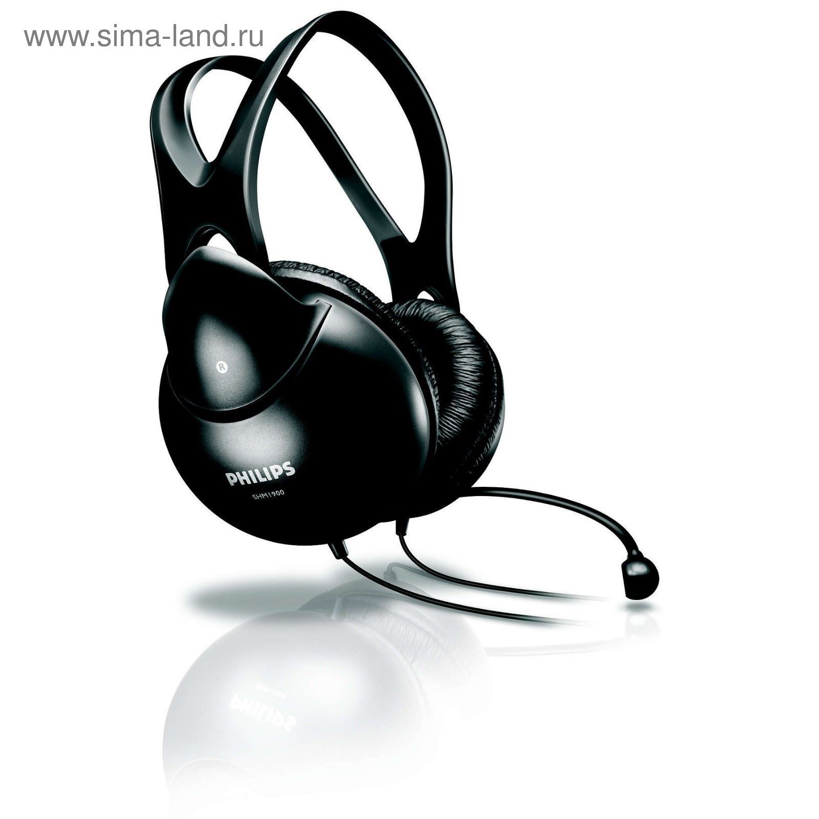 Наушники с микрофоном Philips shm 1900, черные + наушники Philips ...