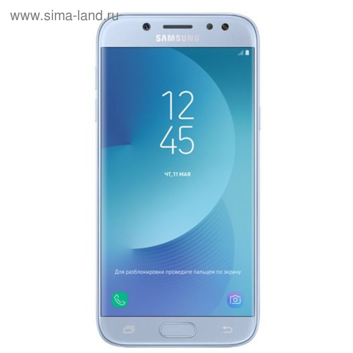 Смартфон Samsung Galaxy J5 (2017) SM-J530F, синий - Фото 1