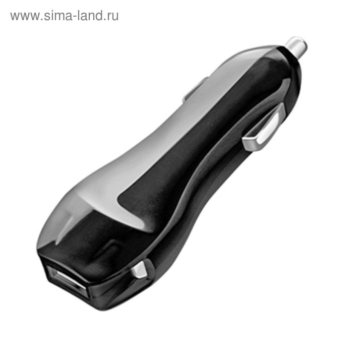 Авто З/У Deppa (22110) USB 1000 mA, черный - Фото 1