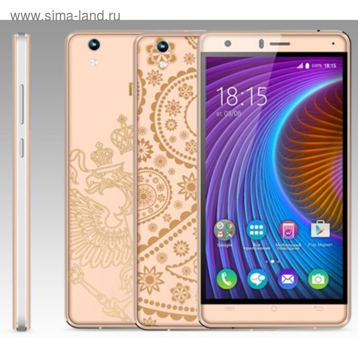 Смартфон BQ S-5503 Nice 2 Gold - Фото 1