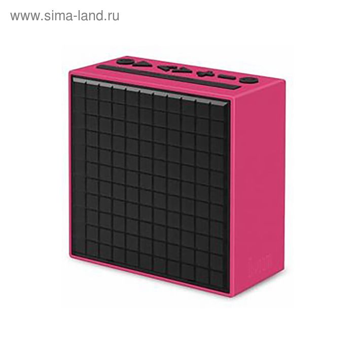 Акустическая система Divoom Timebox розовый - Фото 1