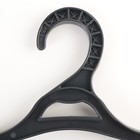 Вешалка-плечики для верхней одежды, размер 52-54, цвет чёрный - Фото 2