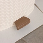 Контейнер для мусора «Артлайн», 12 л, с педалью, МИКС - Фото 2