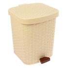 Контейнер для мусора «Артлайн», 12 л, с педалью, МИКС - Фото 5