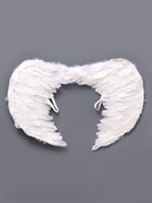 Крылья ангела, на резинке, белые - Фото 2