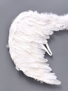 Крылья ангела, на резинке, белые - Фото 3