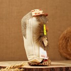 Оберег «Домовой с рублями», в лаптях, 20 см, микс - фото 24450409