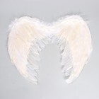 Крылья ангела, 40×35 см, на резинке, цвет белый - фото 8351236