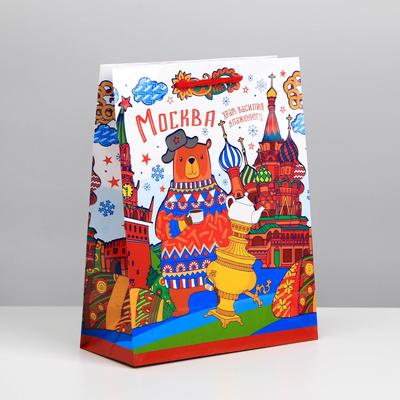 Пакет подарочный МС «Москва»