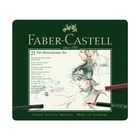 Карандаши художественные набор Faber-Castell PITT 21 штуки в металлической коробке - Фото 2
