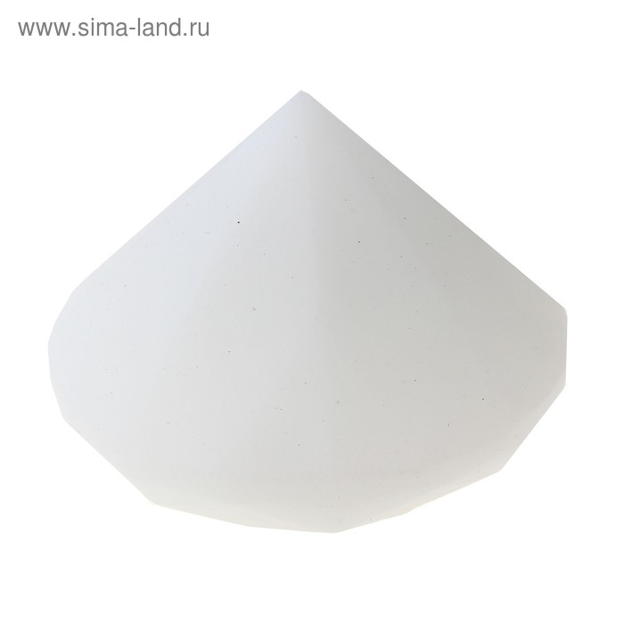 Свеча светодиодная "Конус" с датчиком прикосновения с водой, цвет белый - Фото 1