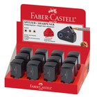 Точилка Faber-Castell с контейнером Sleeve-мини, 1 отверстие, чёрный - Фото 2