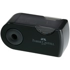 Точилка Faber-Castell с контейнером Sleeve-мини, 1 отверстие, чёрный - Фото 3