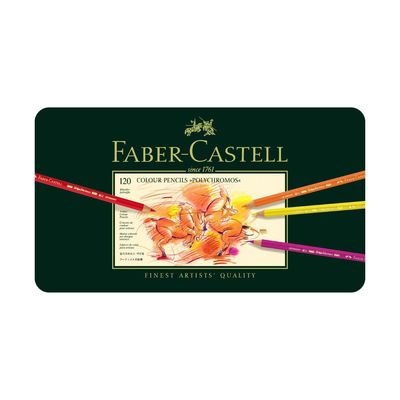 Карандаши художественные Faber-Castell Polychromos® 120 цветов, в металлической коробке