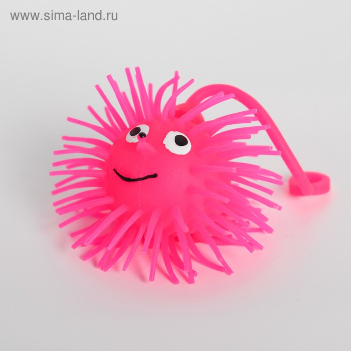 Ёжка «Носач», резиновый, световой, цвета МИКС - Фото 1