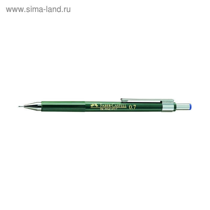 Карандаш механический профессиональный 0,7 мм Faber-Castell TK®-FINE 9717, с ластиком - Фото 1