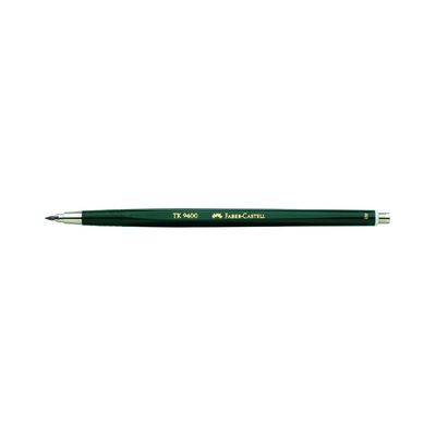 Карандаш цанговый 2.0 мм Faber-Castell TK® 9400 B зелёный