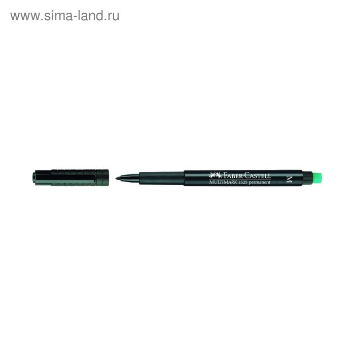 Mаркер для CD 1,0 мм Faber-Castell Multimark перманентный чёрный - Фото 1