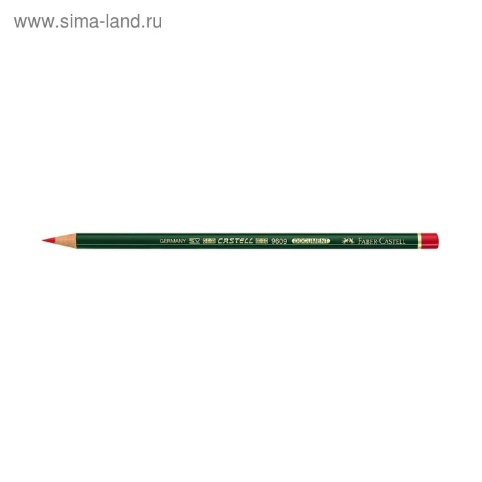 Карандаш специальный перманентный Faber-Castell CASTELL®, красный - Фото 1