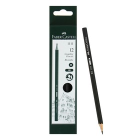 Карандаш чёрнографитный Faber-Castell 1111 2B шестигранный