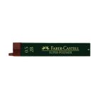 Грифели для механических карандашей 0.5 мм Faber-Castell TK® SUPERPOLYMER 2B 12 штук - фото 52197263