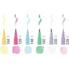 Ручка-кисть капиллярная набор Faber-Castell PITT Artist Pen Brush, 6 цветов, пастельные тона - фото 8339451
