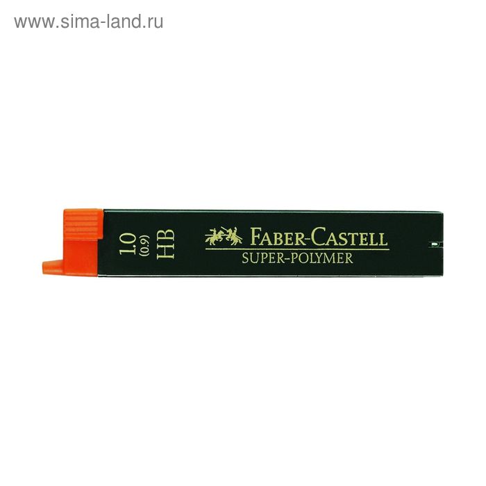 Грифели для механических карандашей 1.0 мм Faber-Castell TK® SUPERPOLYMER HB 12 штук - Фото 1