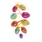 сувенир яйцо микс размеры цветочки (набор 9 шт) - Фото 2