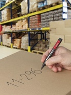 Маркер перманентный 3.0 мм BRAUBERG Contract, чёрный, нестираемый - Фото 8