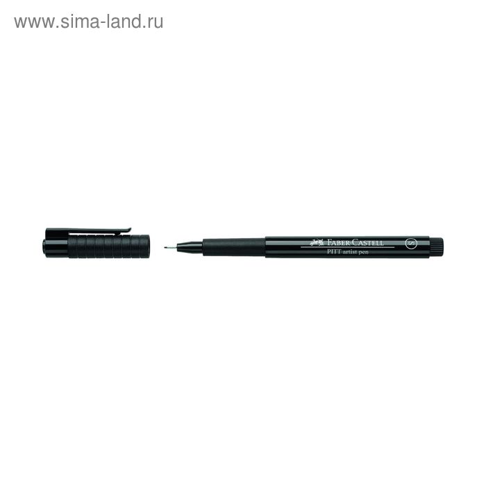 Ручка капиллярная для черчения, Faber-Castell Artist Pen S, цвет чернил черный - Фото 1